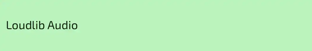 Loudlib Audio
